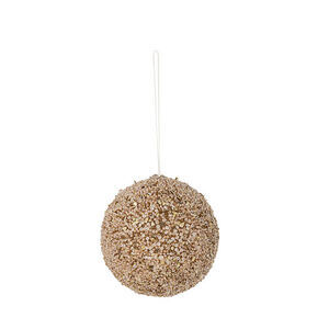 Bloomingville - Nicolet Ornament, Guld, Plastik