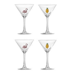 Bloomingville - Misa Cocktail Glas, Multipack, Klar, Glas