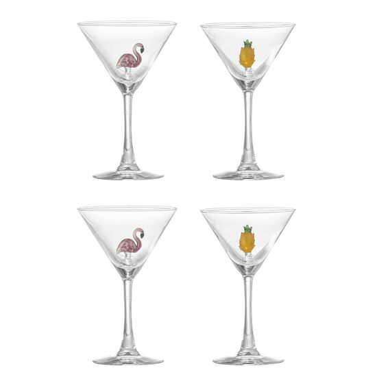 Bloomingville - Misa Cocktail Glas, Multipack, Klar, Glas