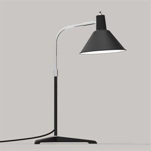 Nuad - Arcon table lamp, sort/krom - Bordlampe 