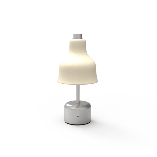 Nuad - Avra portable table lamp, børstet stål - Bordlampe 