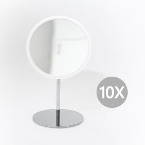 Bosign - Aftageligt Make-up spejl X10 - Bordmodel -  Hvid