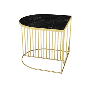 Image of AYTM - SINO Coffee Table - Guld & sort