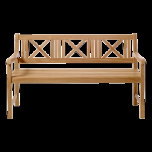 Cinas - Havebænk - Rosenborg bænk 150x59cm teak