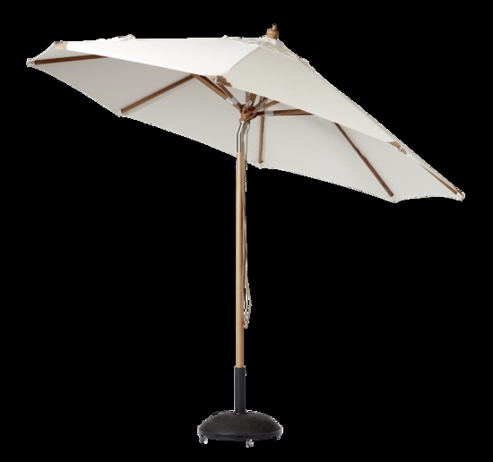 Cinas - Pomino Parasol Ø3,3m off-white olefin dug