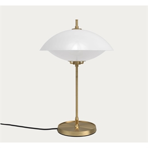 Fritz Hansen - Bordlampe - Clam - Opal/Messing - Ø33