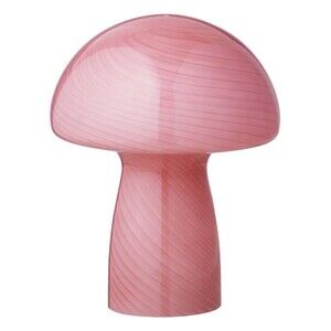 Bahne - Mushroomlampe - Bubble Gum - Rose - Lyserød - 23 cm høj