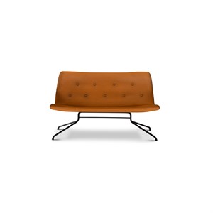 Image of Bent Hansen - Primum Sofa - Cognac m. sorte ben