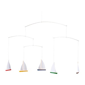 Flensted hanging art - Dinghy Regatta 5 mobile