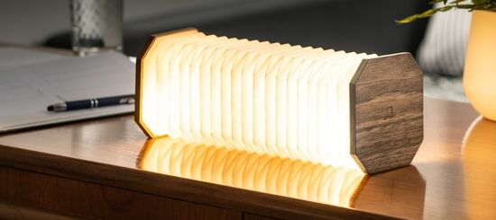 Gingko - Smart Accordion Lamp Walnut