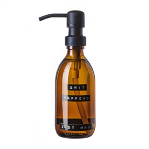 WELLmark - Håndsæbe - amber/black bamboo - 250ml - SHIT HAPPENS