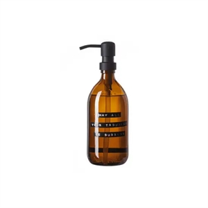 WELLmark - Håndsæbe - amber/black bamboo -  500ml -  MAY ALL YOUR TROUBLES