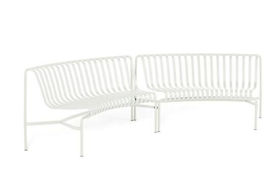 Hay - Palissade Park Dining Bench In/In starter set Set of 2 - Cream white