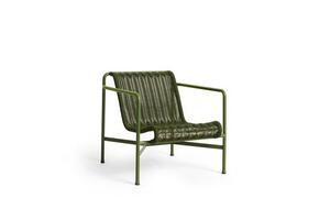 Hay - Palissade Cord Lounge Chair Low - Olive