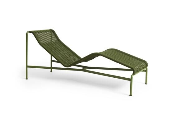 Hay - Palissade Cord Chaise Longue - Olive