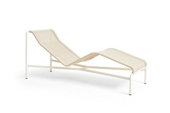 Hay - Palissade Cord Chaise Longue - Cream white