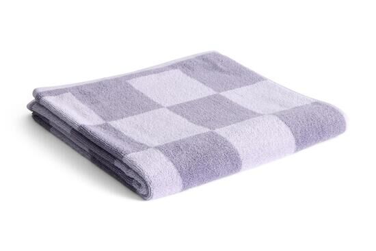 Hay - Check Bath Towel (Organic) - W70 x L136 - Lavender - Lavender - 669