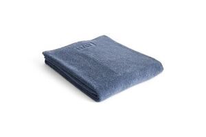 Hay - Mono Bath Towel (Organic) - W70 x L140 - Steel Blue - Steel blue - 449