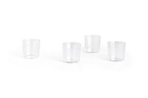 Hay - Angle Glass - klar - sæt med 4 stk. - Clear - 449