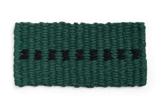 Hay - Coco Door Mat - Dot - Green & Black - Dark green and black - 619