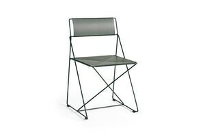 Hay - X-Line Chair Autumn green powder coated steel base - Autumn green