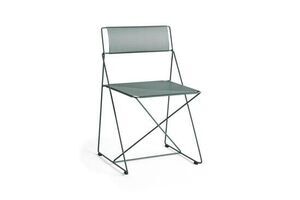 Hay - X-Line Chair Moss powder coated steel base - Moss