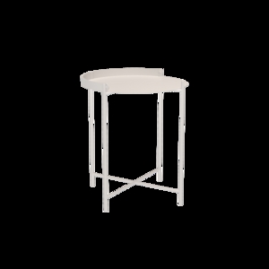 Houe - EDGE Tray table Ø46,5 - Muted Hvid