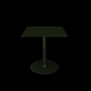 Houe - PICO Café table with round base, 700x700mm - Oliven Grøn