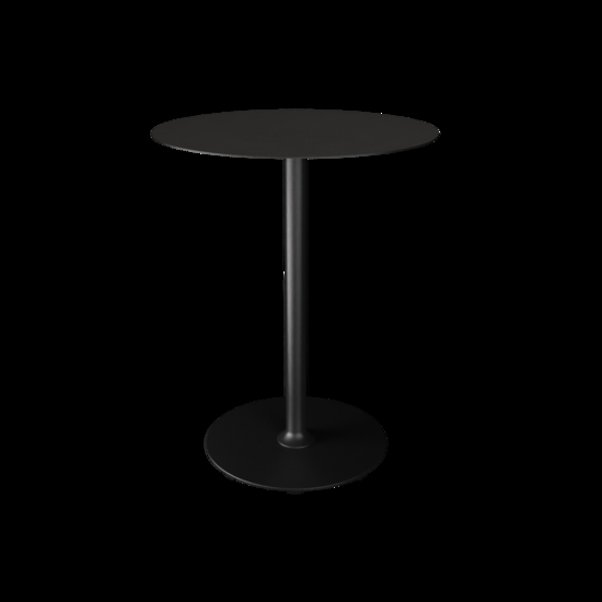 Houe - PICO Bar table with round base, Ø740 - Sort