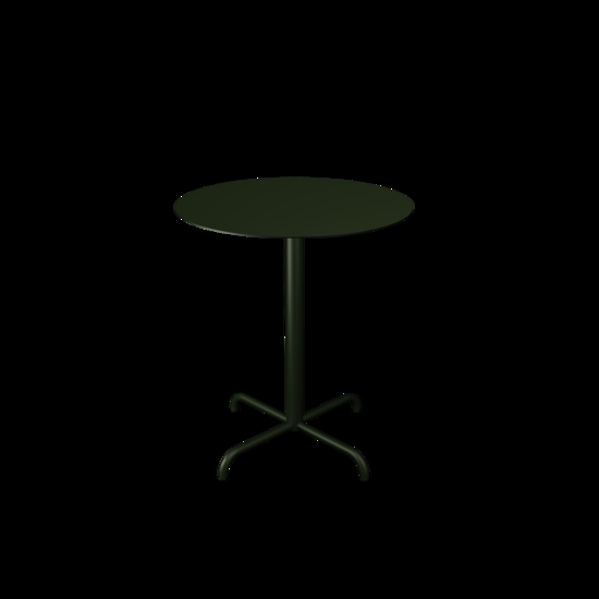 Houe - PICO Café table with 4 star base, Ø640 - Oliven Grøn