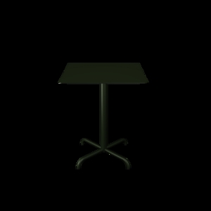 Houe - PICO Café table with 4 star base, 600x600mm - Oliven Grøn
