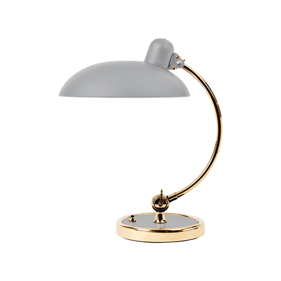 Fritz Hansen - Bordlampe - Kaiser Idell 6631-T - Mat Grå/Messing