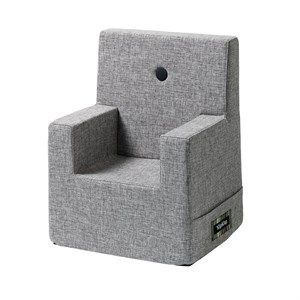 Image of By KlipKlap børnestol - KK Kids chair XL - Multi grå med grå knap