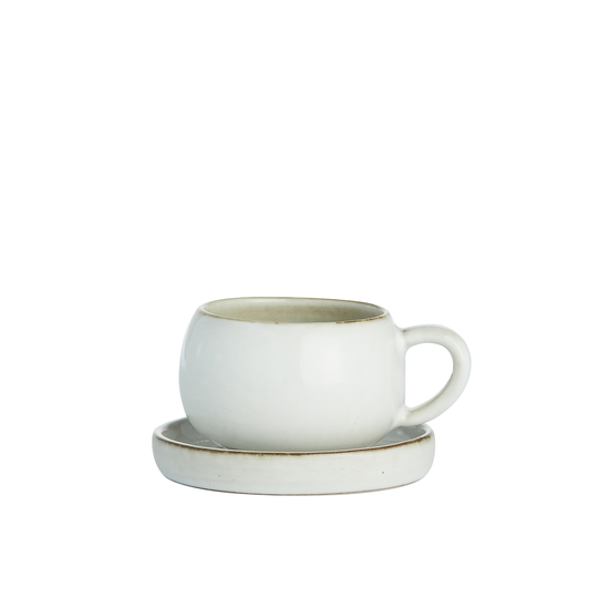 Lene Bjerre - Amera espresso kop 9x9 cm. beige