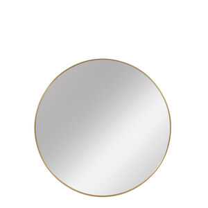 Lene Bjerre - Hallia rundt spejl Ø80 cm. lys guld