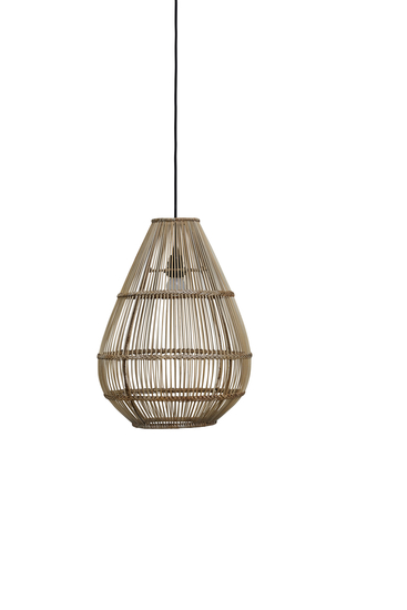 Lene Bjerre - Norah flettet pendel H50 cm. rattan