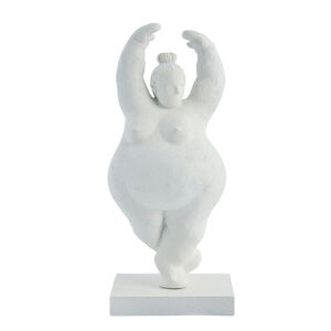 Lene Bjerre - Serafina kvinde figur H28 cm. hvid