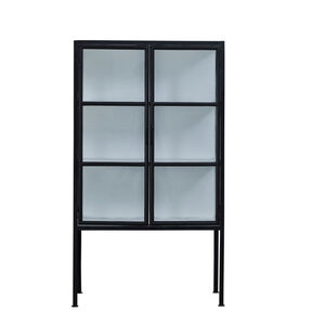 Lene Bjerre - Depot vitrineskab 150x85 cm. sort