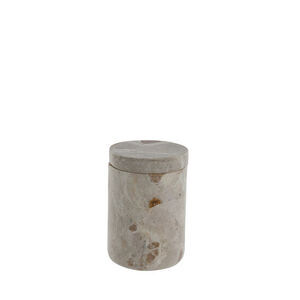 Lene Bjerre - Ellia krukke 6x6 cm. sand marmor
