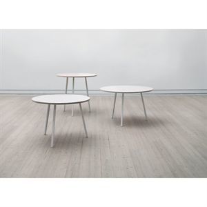 Image of Hay bord - Loop stand round table hvid Ø 120 cm