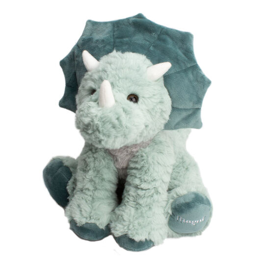 Magni - Bamse dino triceratop, 25 cm. / Magni - Teddy dino triceratops 25 cm.