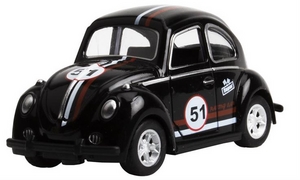 Magni - VW Bobbel - Herbie m. print - sort