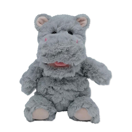 Magni - Bamse flodhest, 16 cm. / Magni - Teddy hippo, 16 cm.