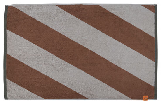 Mette Ditmer - DIAGONAL bath mat - Brick