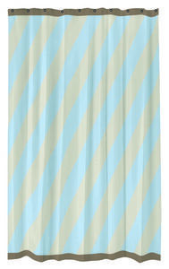 Mette Ditmer - DIAGONAL shower curtain - Light blue