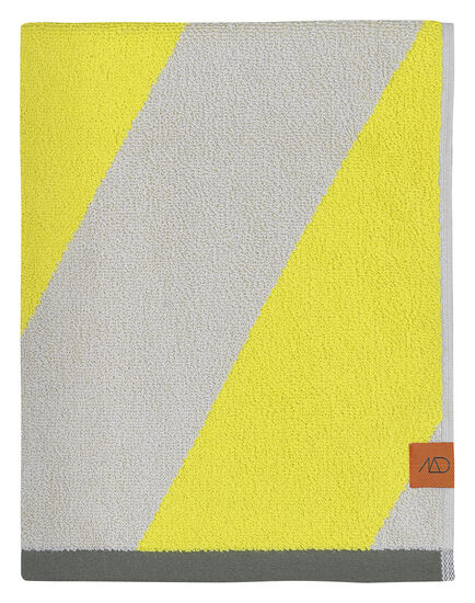 Mette Ditmer - DIAGONAL bath towel - Yellow