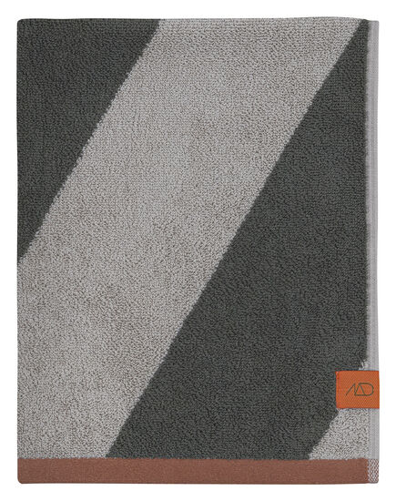 Mette Ditmer - DIAGONAL towel - Dark olive