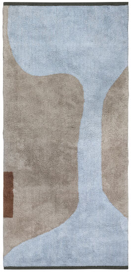 Mette Ditmer - FIGURA rug, medium - Light blue