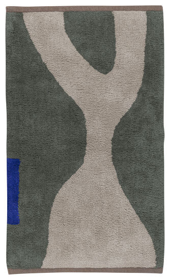 Mette Ditmer - FIGURA rug, small - Dark olive