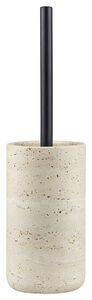 Mette Ditmer - TRAVERTINE toilet brush holder - Linen